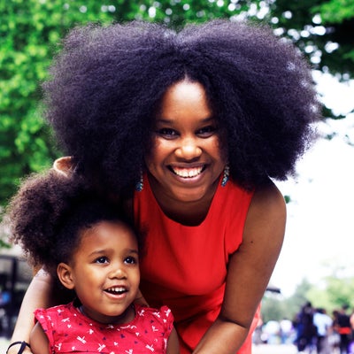 Beautiful Black Women at The Natural Hair Academy in Paris